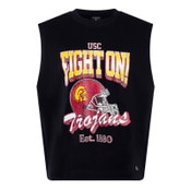 USC Trojans Unisex Hype and Vice Black Fight On! Premium Tank
